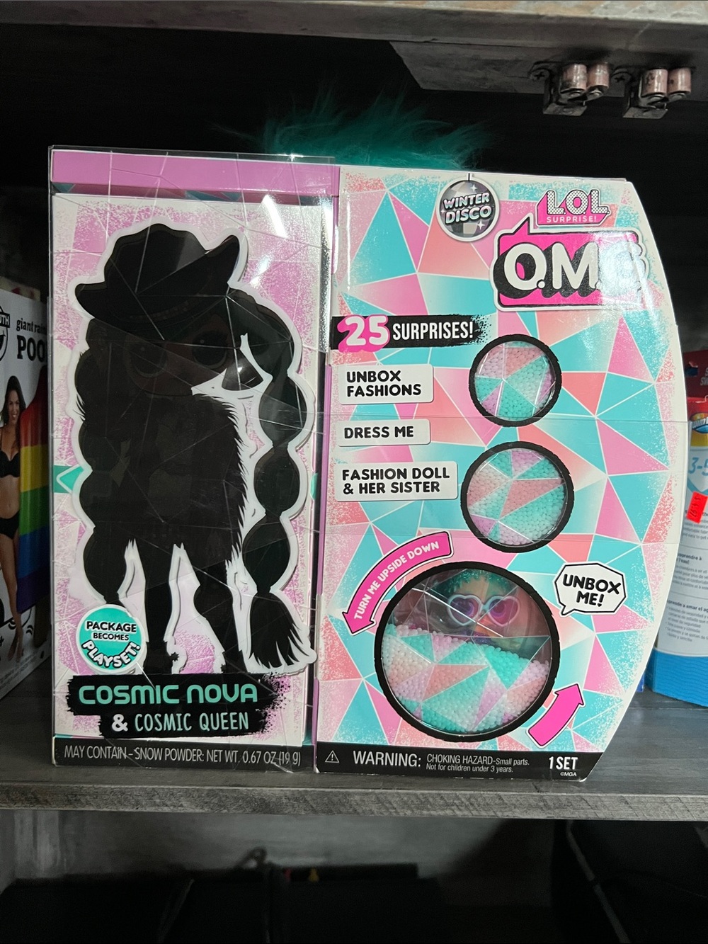 L.O.L. Surprise! O.M.G. Cosmic Nova Fashion Doll - Teal & Pink